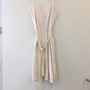 Manoush Dress - Rabbit / Floral Detail w/ Buttons